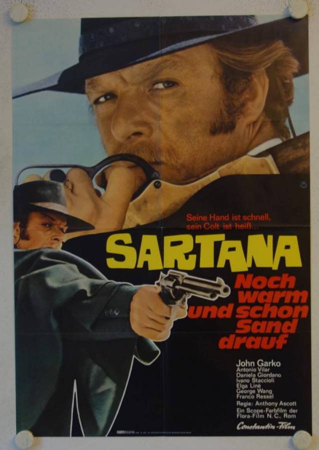 Have a good Funeral my Friend... Sartana will pay! original release german movie poster